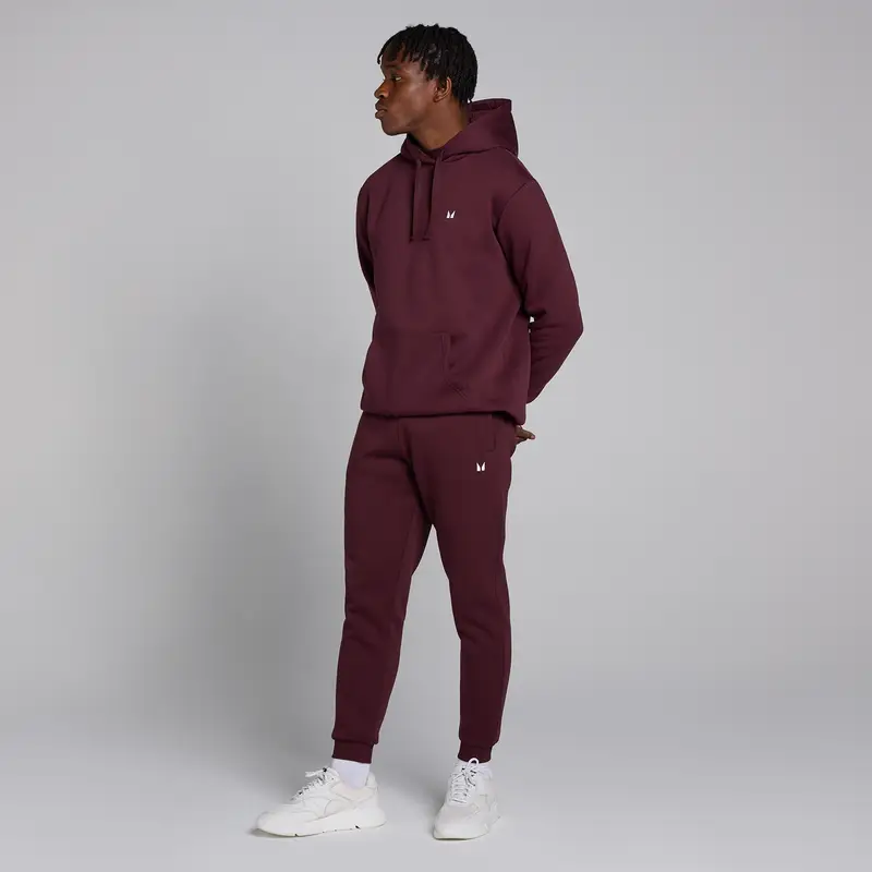 Pantaloni da jogging MP Rest Day da uomo - Deep Berry Bordeaux miniatura 3