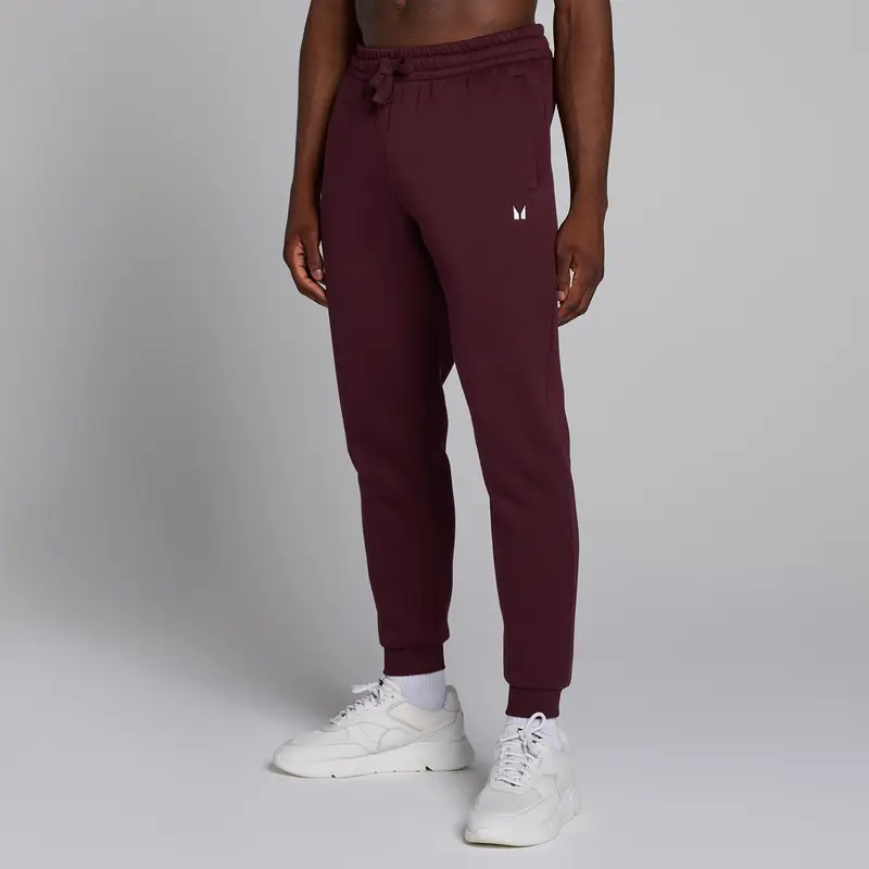 Pantaloni da jogging MP Rest Day da uomo - Deep Berry Bordeaux