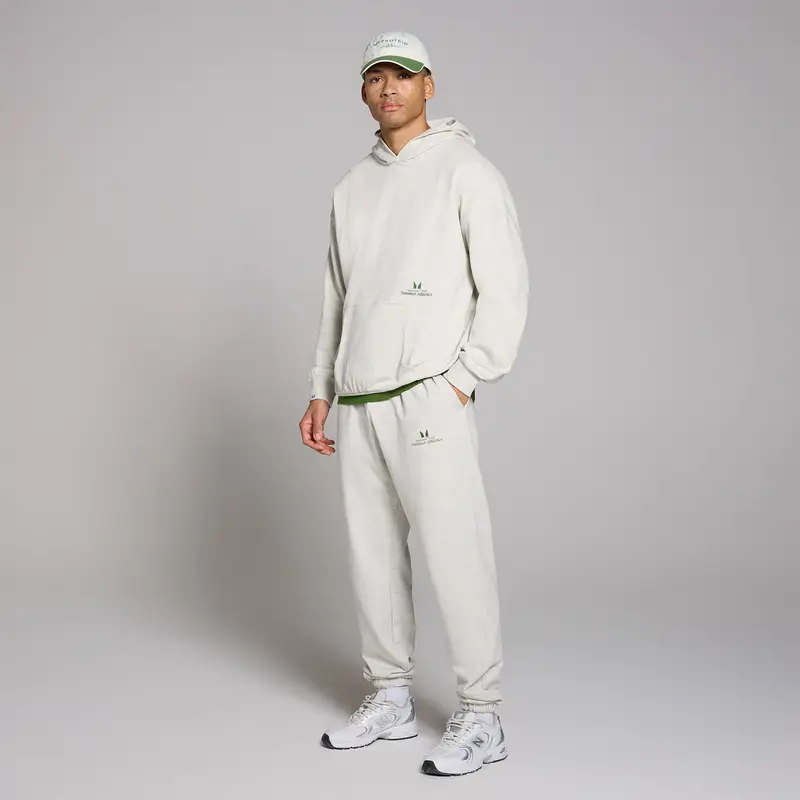 Pantaloni da jogging oversize MP Lifestyle da uomo - Grigio mélange miniatura 3