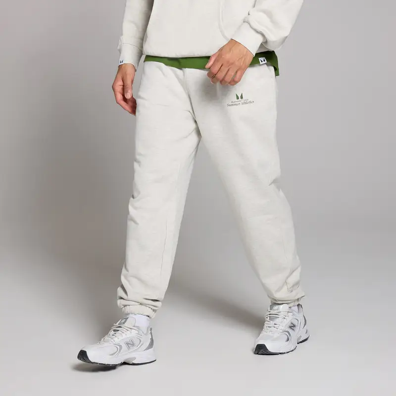 Pantaloni da jogging oversize MP Lifestyle da uomo - Grigio mélange