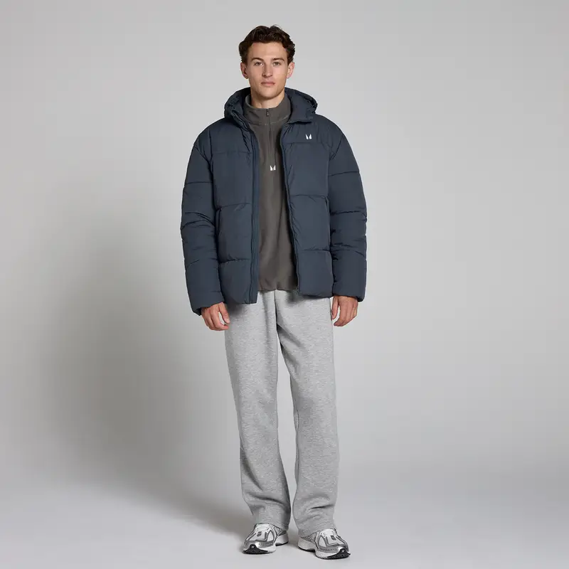 Piumino corto MP da uomo - Mezzanotte Blu miniatura 3