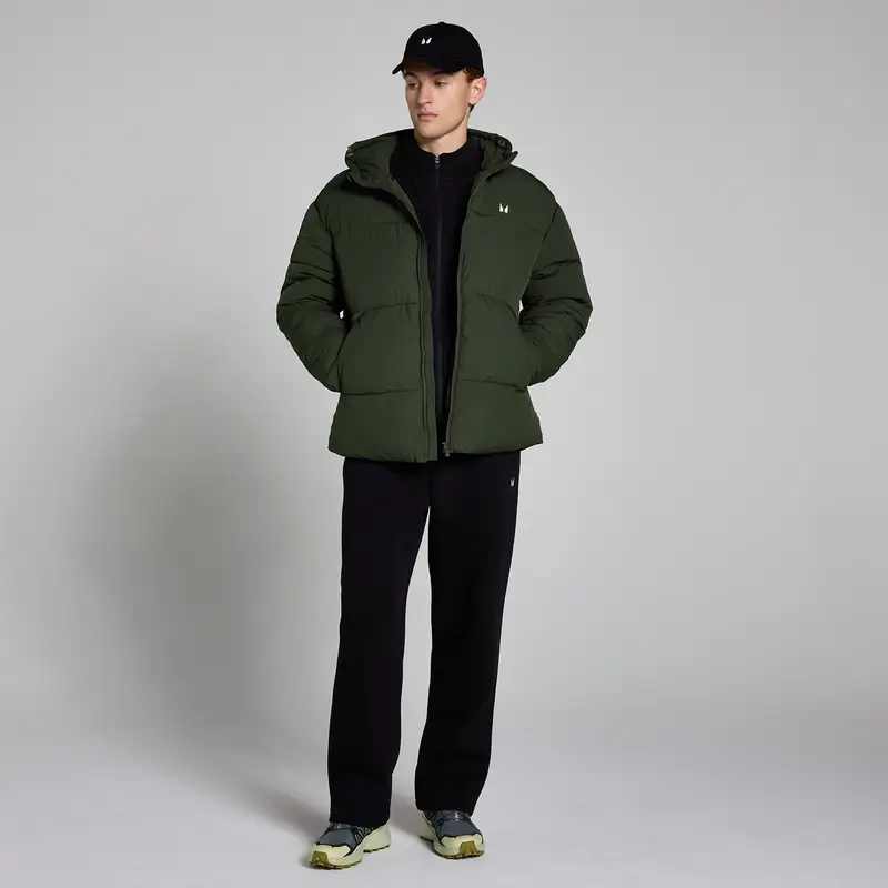 Piumino corto MP da uomo - Verde foresta miniatura 3