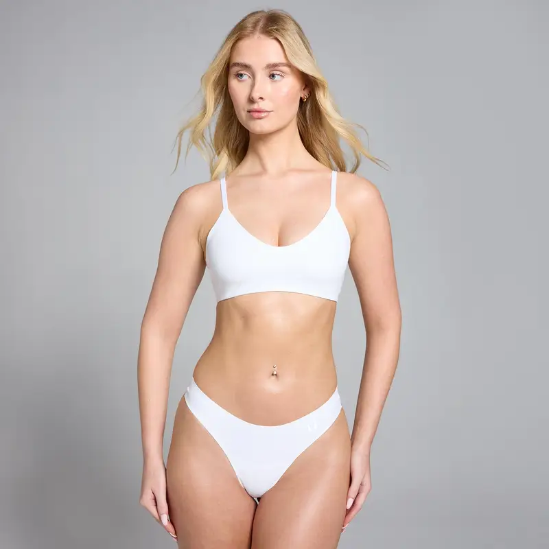 Reggiseno a taglio laser MP - Bianco miniatura 2