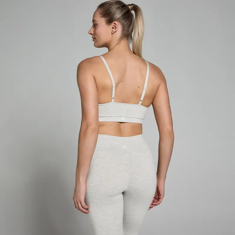 Reggiseno MP Basics - Grigio chiaro mélange miniatura 2