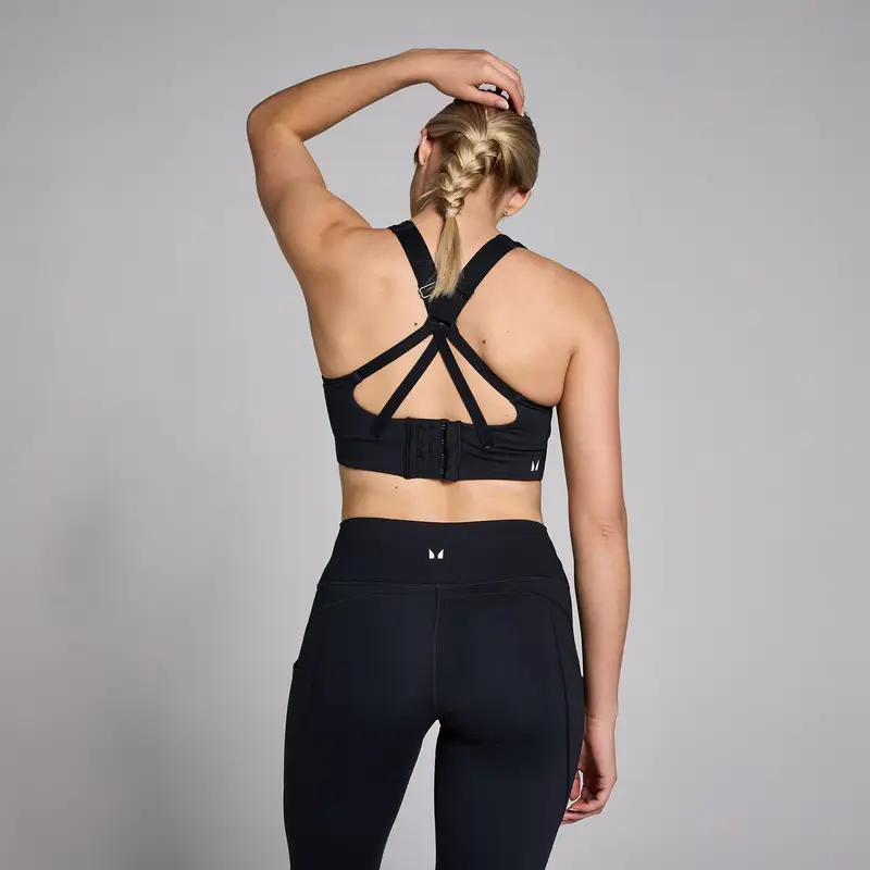 Reggiseno sportivo a sostegno elevato MP Power - Nero miniatura 2