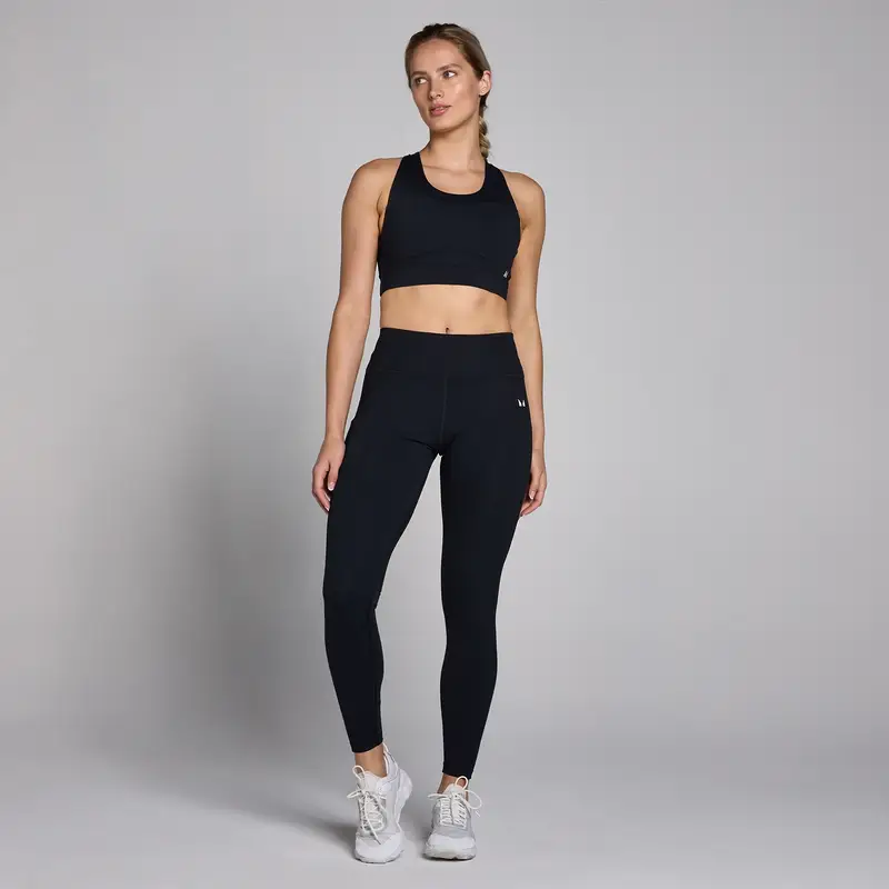 Reggiseno sportivo a sostegno elevato MP Power - Nero miniatura 3