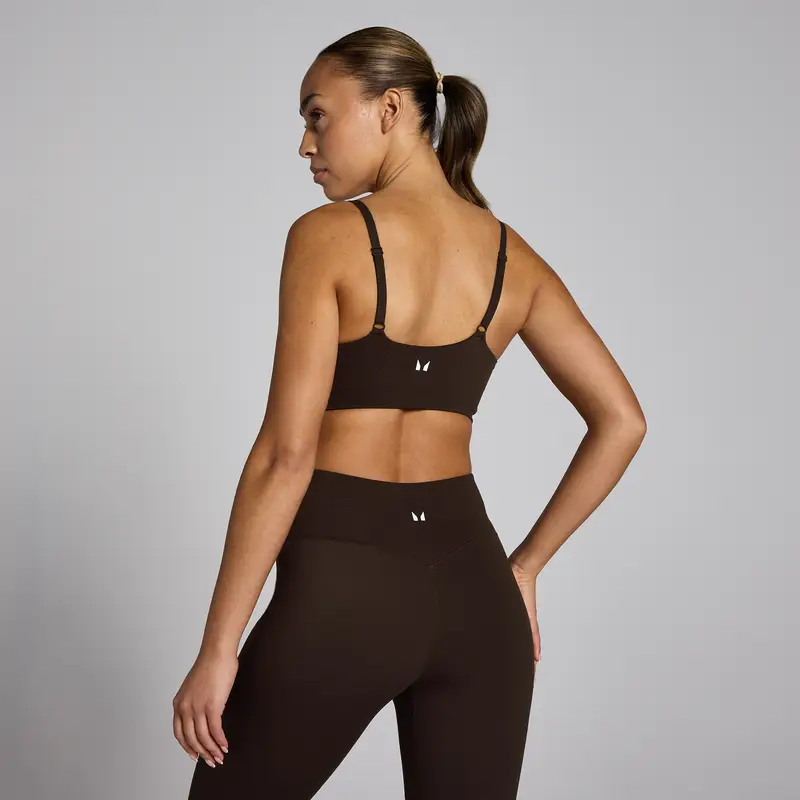 Reggiseno sportivo MP Tempo da donna - Caffè Marrone miniatura 2