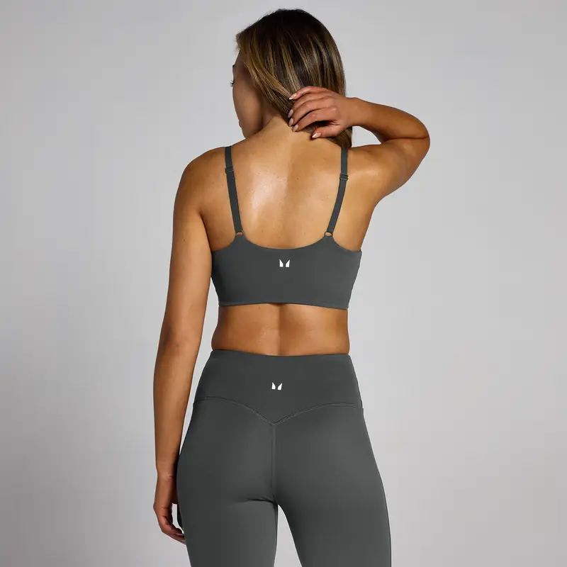 Reggiseno sportivo MP Tempo Grigio miniatura 2