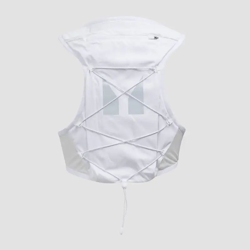 Set Gilet da idratazione MP & 2 borracce morbide sportive - Bianca Bianco miniatura 2