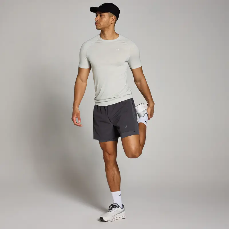 MP T-shirt Uomo Grigio 2821432 miniatura 2