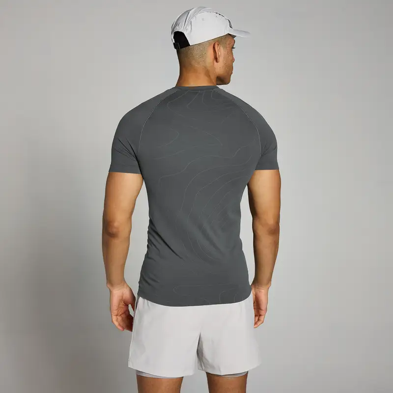 MP T-shirt Uomo Grigio 2821435 miniatura 2