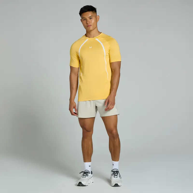 MP T-shirt Uomo Giallo 2821503 miniatura 3