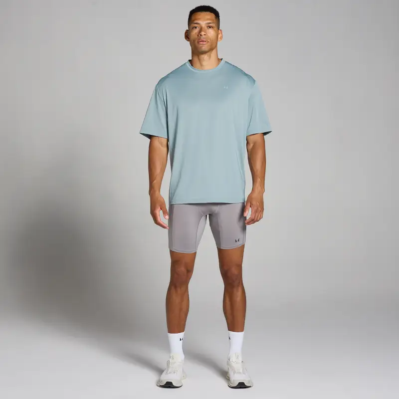 MP T-shirt Uomo Grigio 2821504 miniatura 3