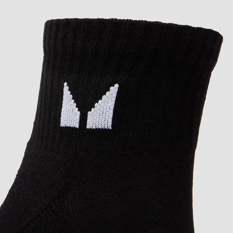 MP Unisex Ankle Socks (3 Pack) - Black - UK 6-8 miniatura 2