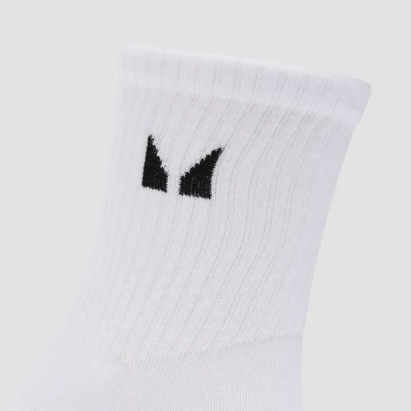 MP Unisex Crew Socks (5 Pack) - White - UK 9-11 miniatura 2