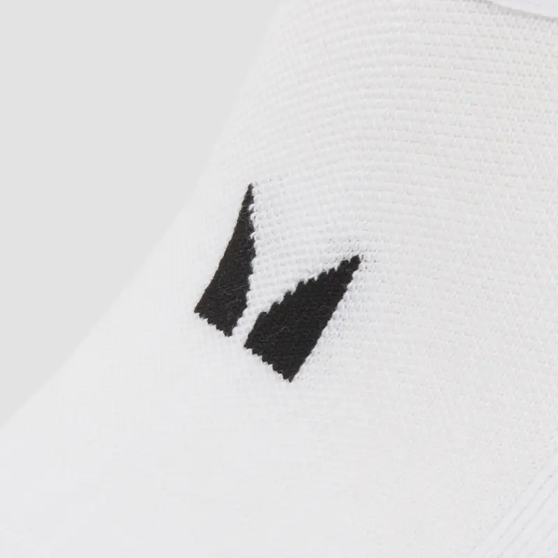 Unisex Invisible Socks (3 Pack) - White - UK 11 Bianco miniatura 3