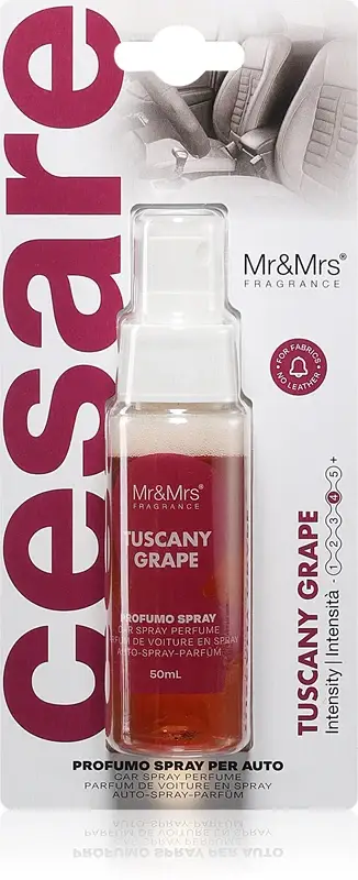 Mr & Mrs Fragrance Cesare Tuscany Grape deodorante per automobili 50 ml