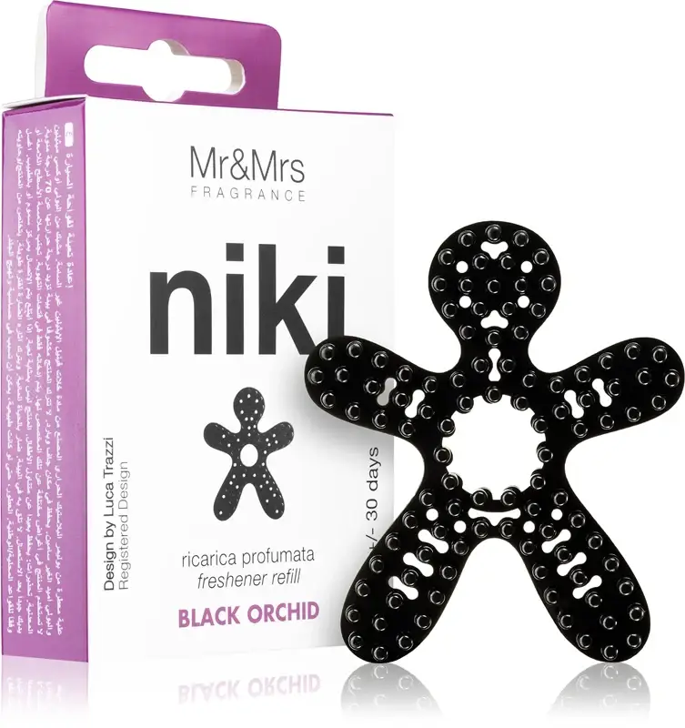 Niki Black Orchid - Ricarica nera per auto