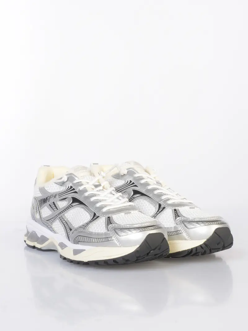 sneaker da uomo Mrp Star Melrose in vera pelle con inserti Bianco miniatura 2