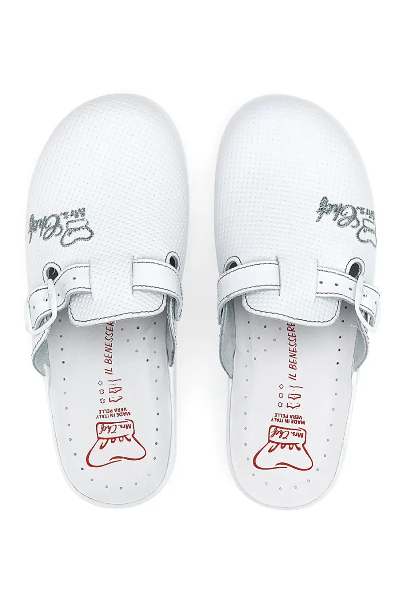 Ciabatte da lavoro MR Chef 8005 Bianche [BIANCO] miniatura 5