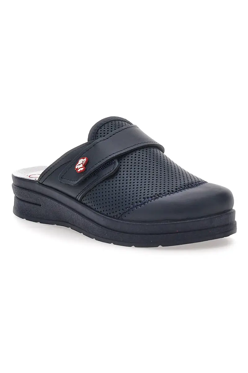 Ciabatte professionali blu con strappo e sottopiede anatomico The Mrs Chef 1768 [BLUE] miniatura 2