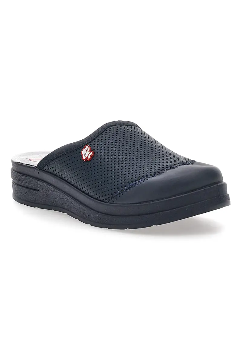 Ciabatte professionali blu traspiranti con sottopiede anatomico The Mrs Chef 1753 [BLUE] miniatura 2