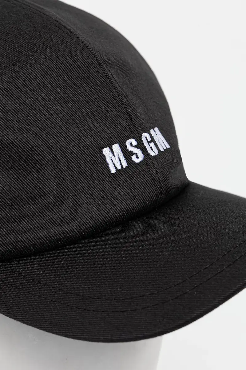 berretto da baseball in cotone colore nero 3940ML02.257580 miniatura 2