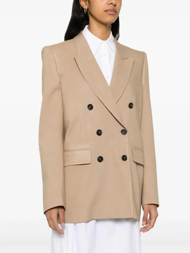 MSGM Blazer Beige 2524304 miniatura 2