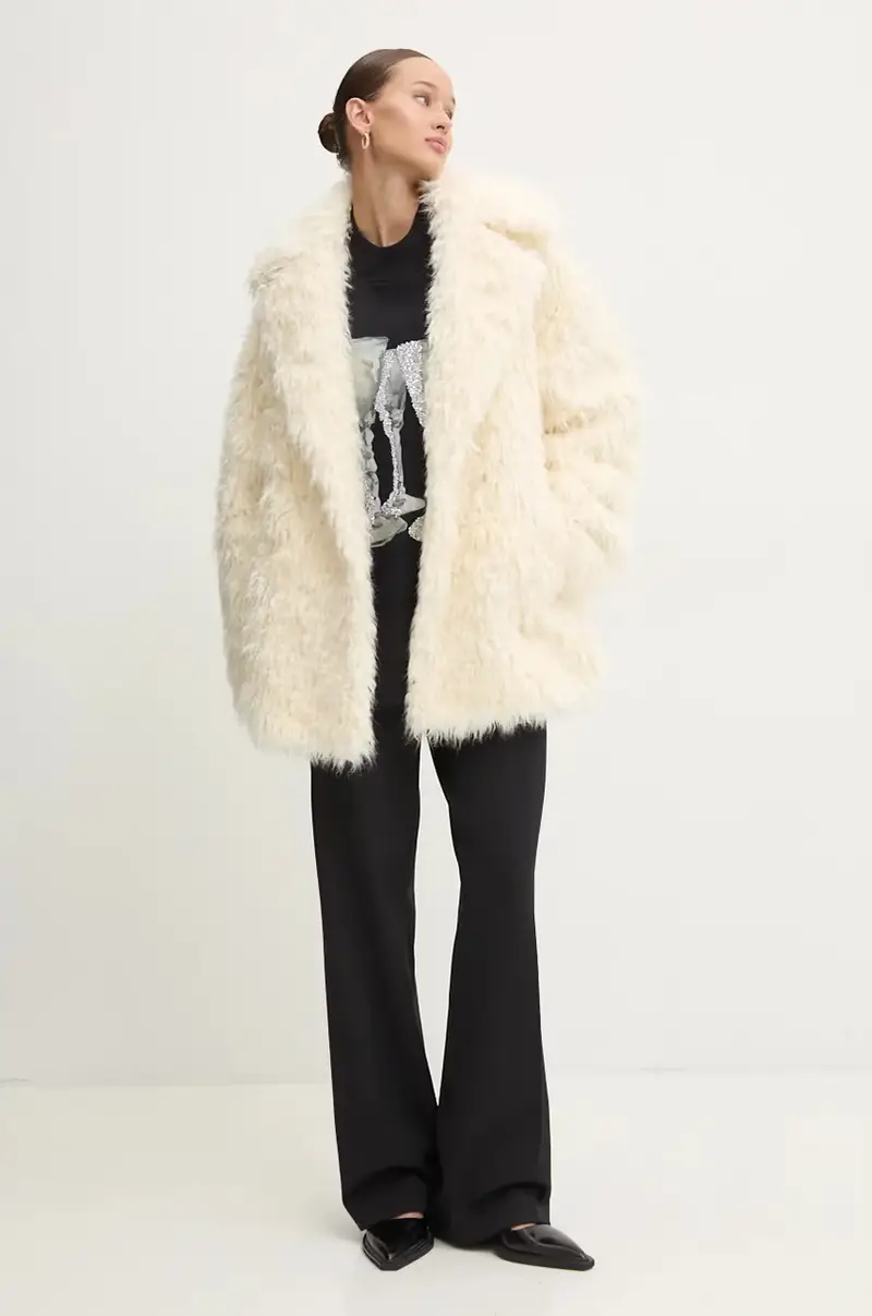 cappotto donna colore beige 3742MDC17.247808 miniatura 2