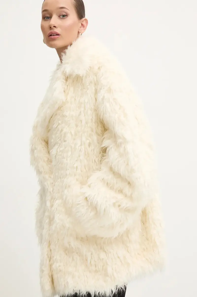 cappotto donna colore beige 3742MDC17.247808 miniatura 4