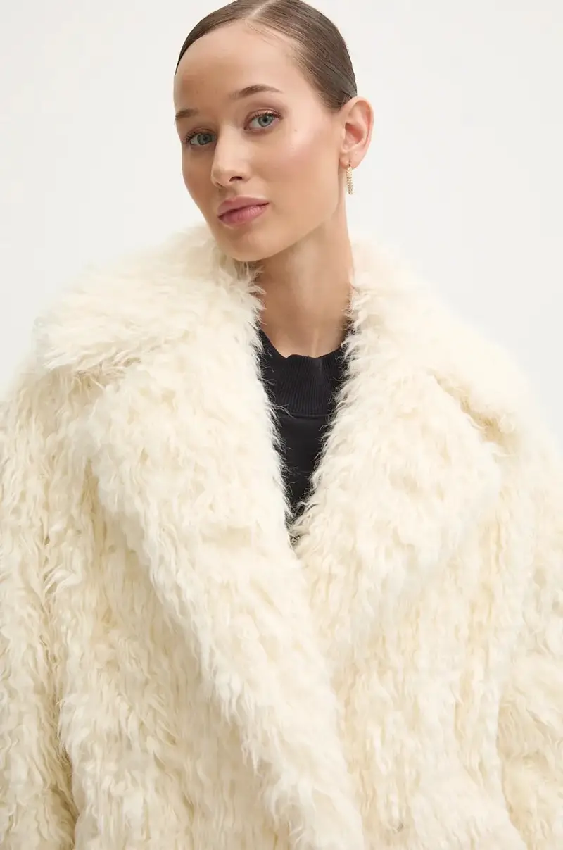 cappotto donna colore beige 3742MDC17.247808 miniatura 5