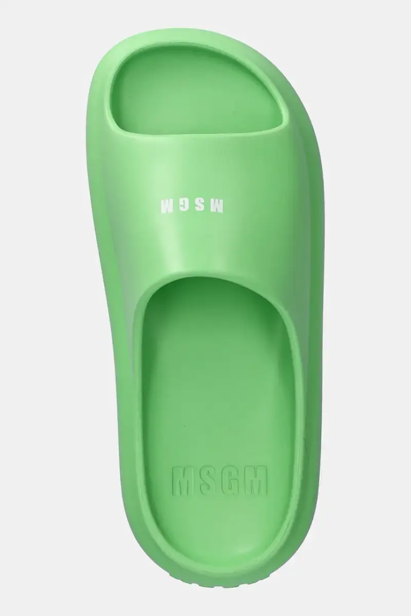 ciabatte slide donna colore verde 3841MDS206 miniatura 4