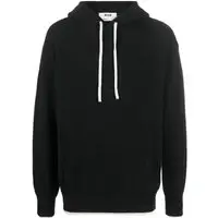 Maglia con cappuccio embroidery cashmere blen miniatura 5