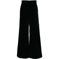 Pantaloni svasati donna a vita alta miniatura 5