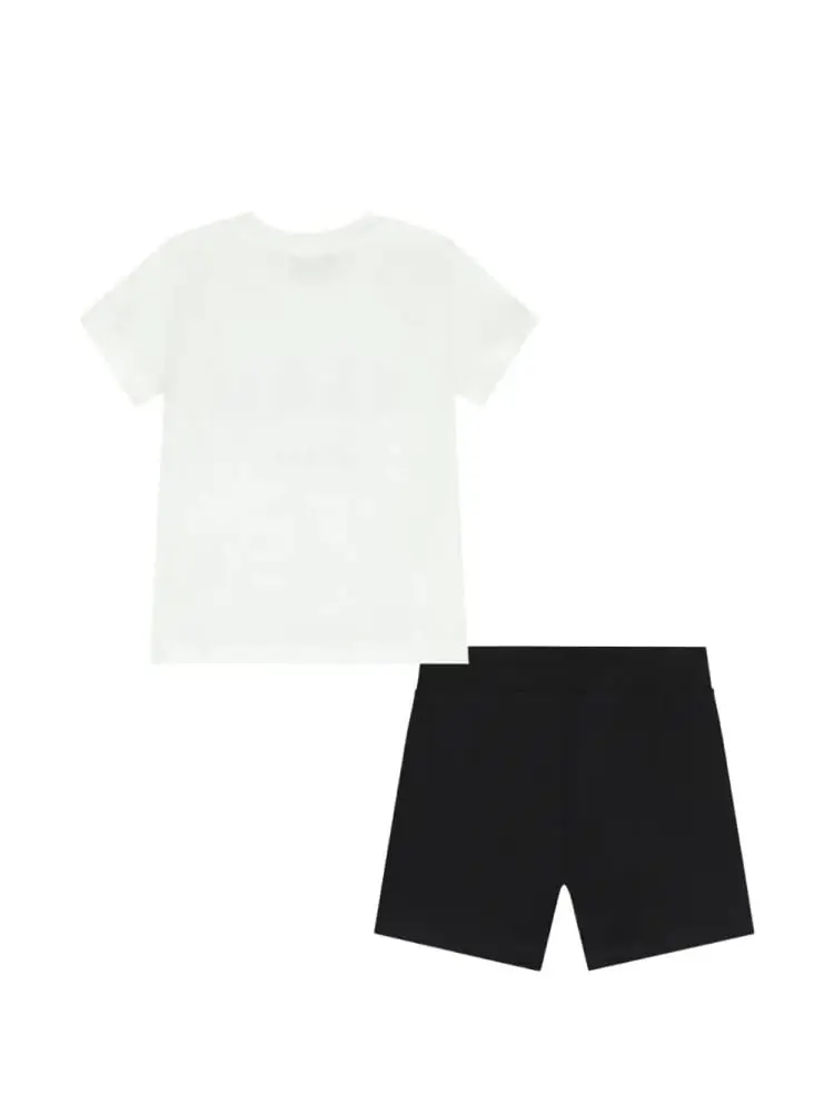 set bianco neonato logo a contrasto miniatura 2