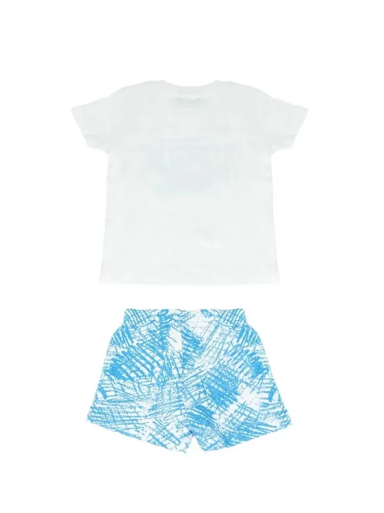 set celeste neonato maxi logo miniatura 2