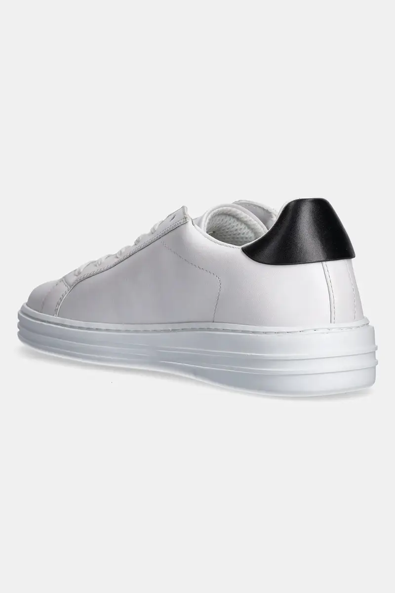 sneakers in pelle colore bianco 3841MDS506 miniatura 3