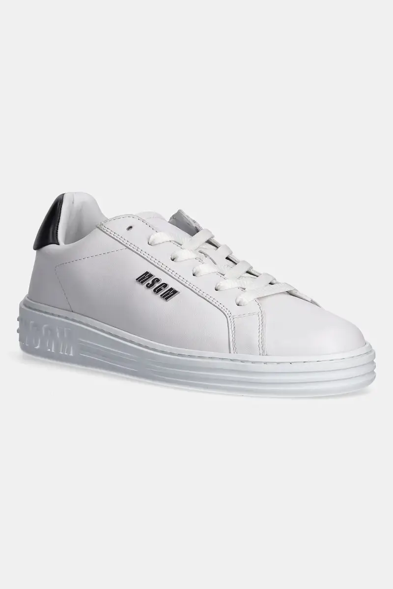 sneakers in pelle colore bianco 3841MDS506