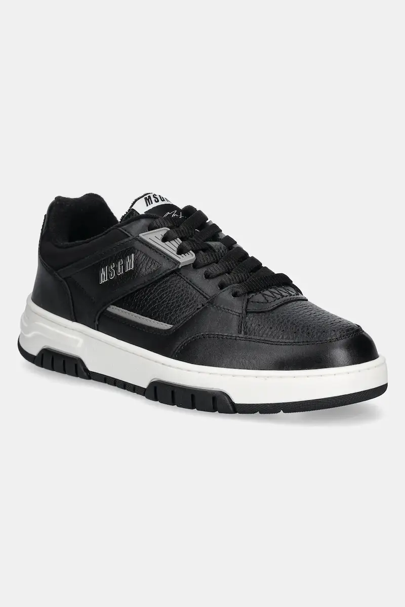 sneakers in pelle colore nero 3840MS604