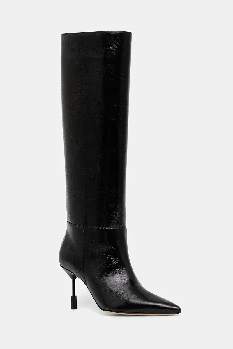 stivali in pelle donna colore nero 3941MDS954 818