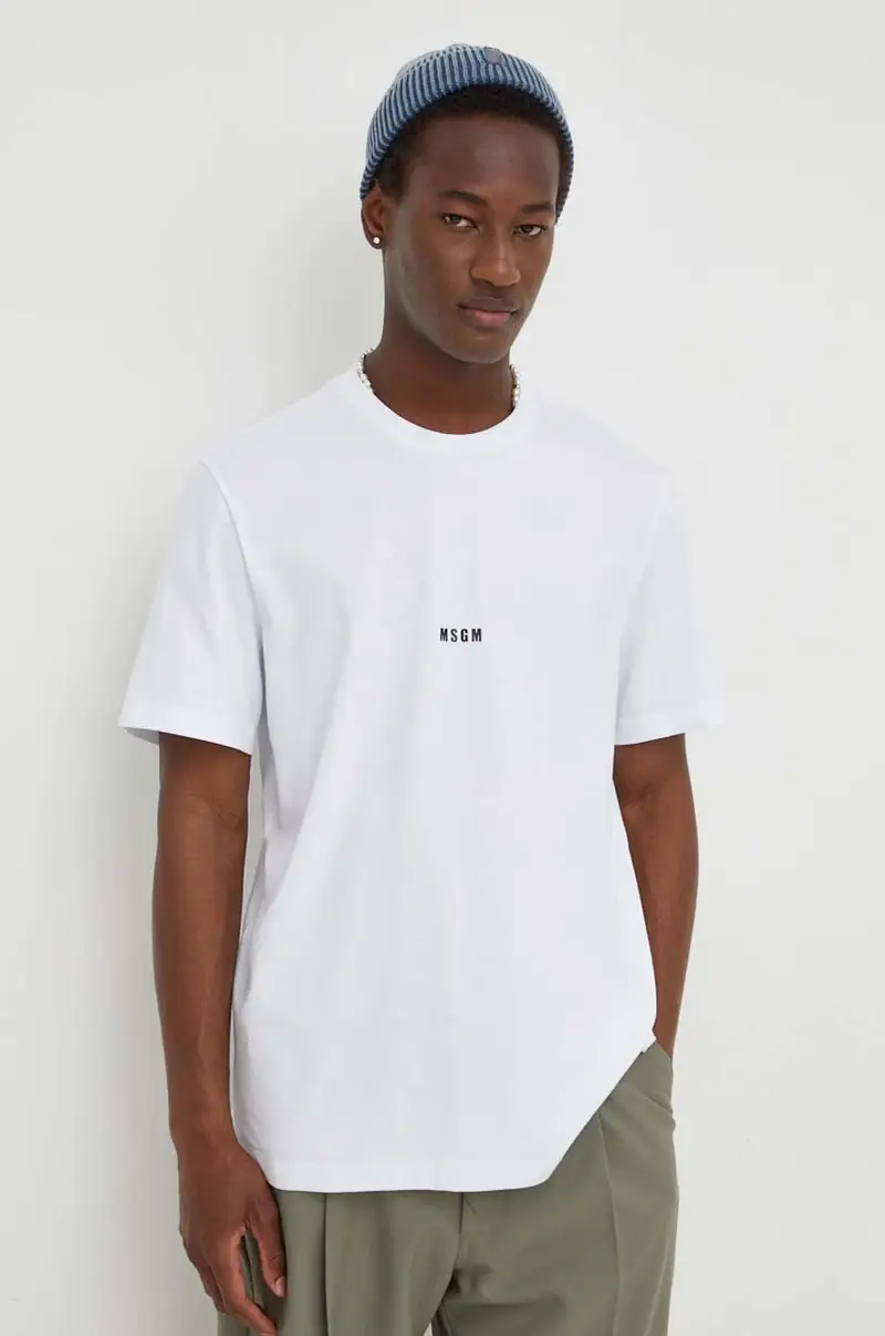 MSGM T-shirt Bianco 3963985 miniatura 4
