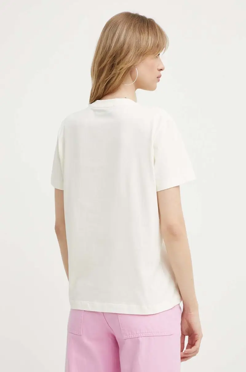 MSGM T-shirt Donna Beige 2469440 miniatura 3