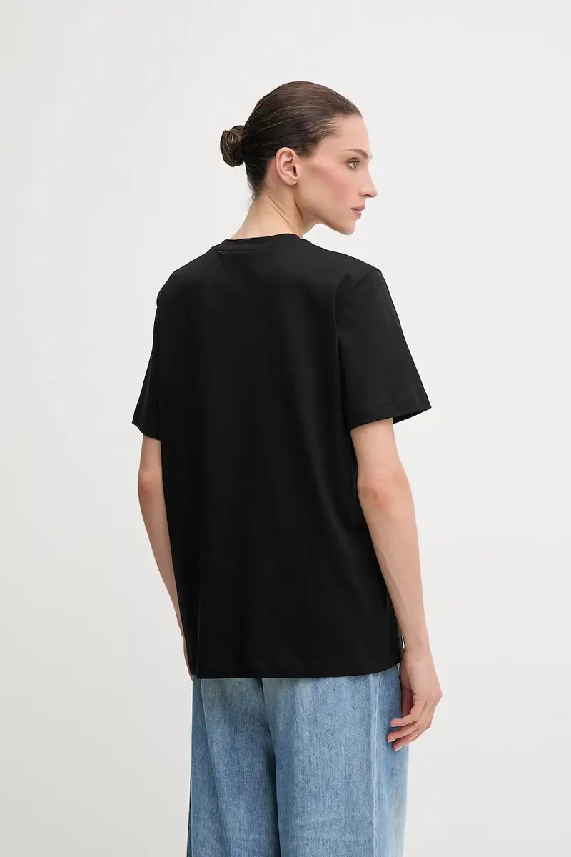 MSGM T-shirt Donna Nero 3275479 miniatura 3