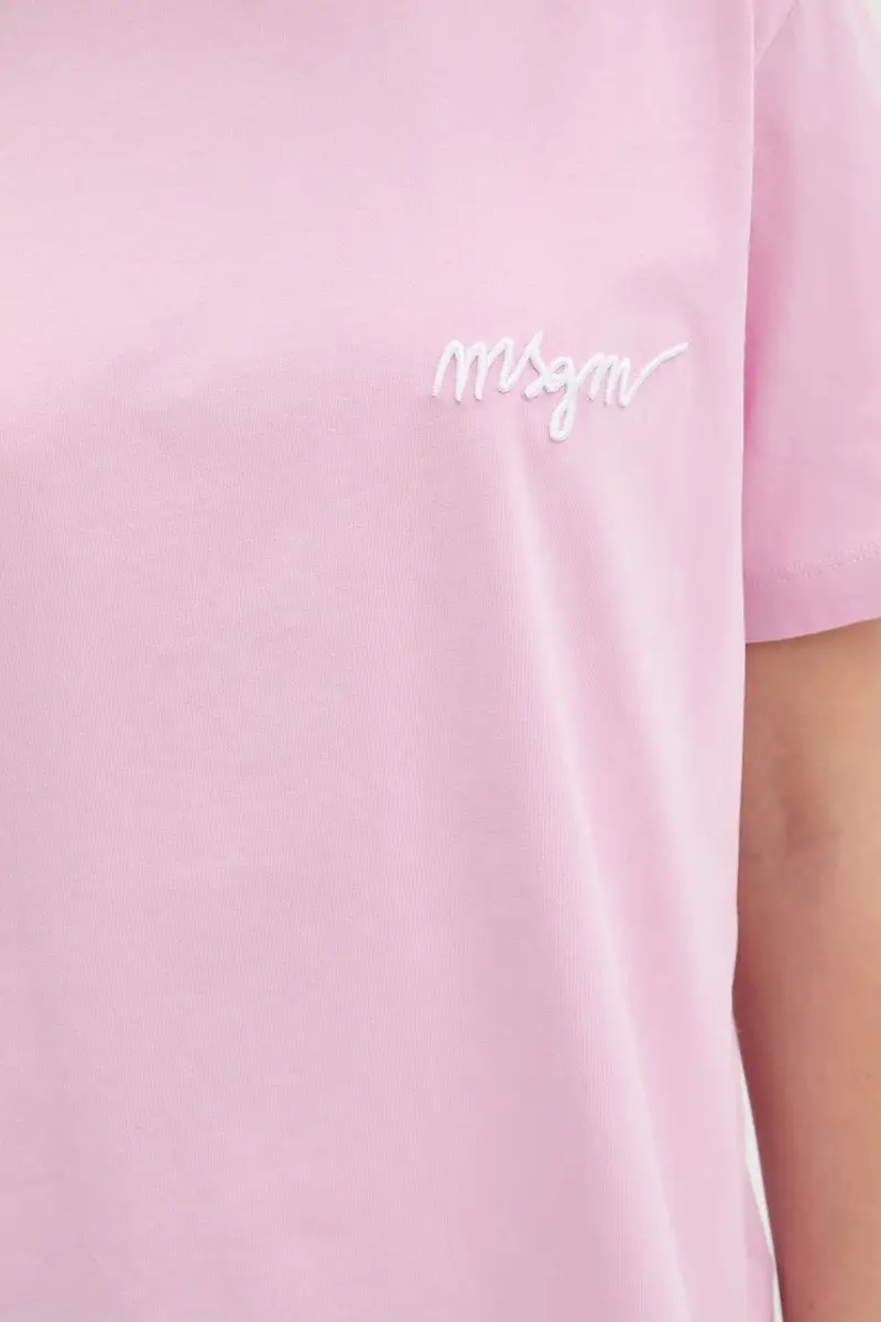 MSGM T-shirt Donna Rosa 3779724 miniatura 5