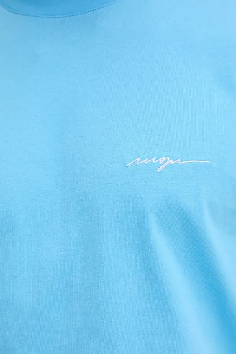 MSGM T-shirt Uomo Blu 3312293 miniatura 5