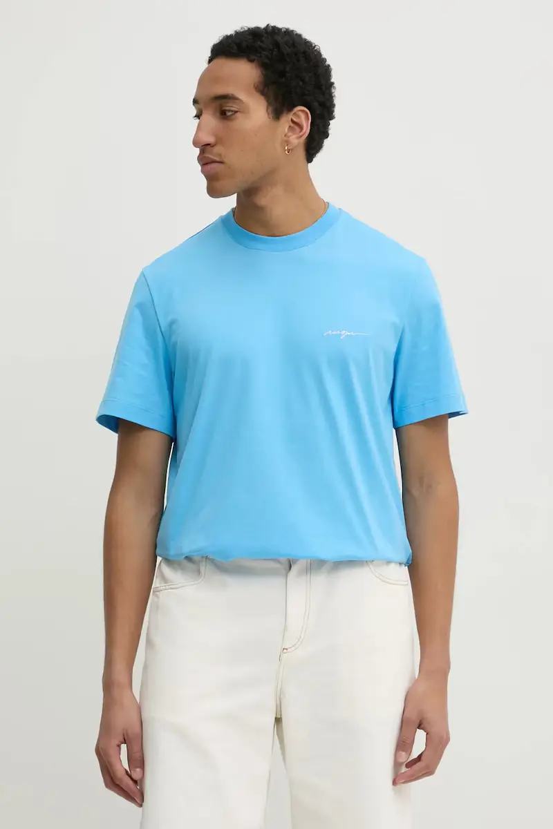 MSGM T-shirt Uomo Blu 3312293