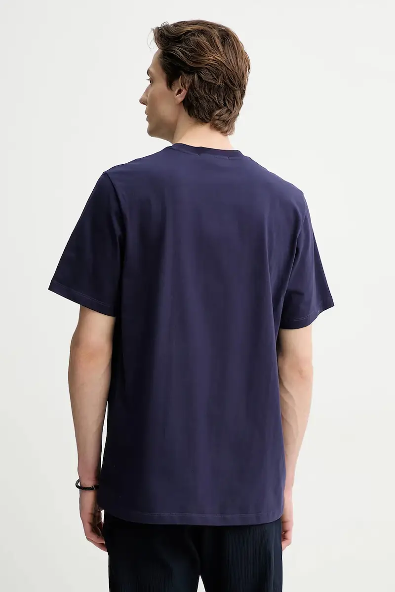 MSGM T-shirt Uomo Blu 3350025 miniatura 3