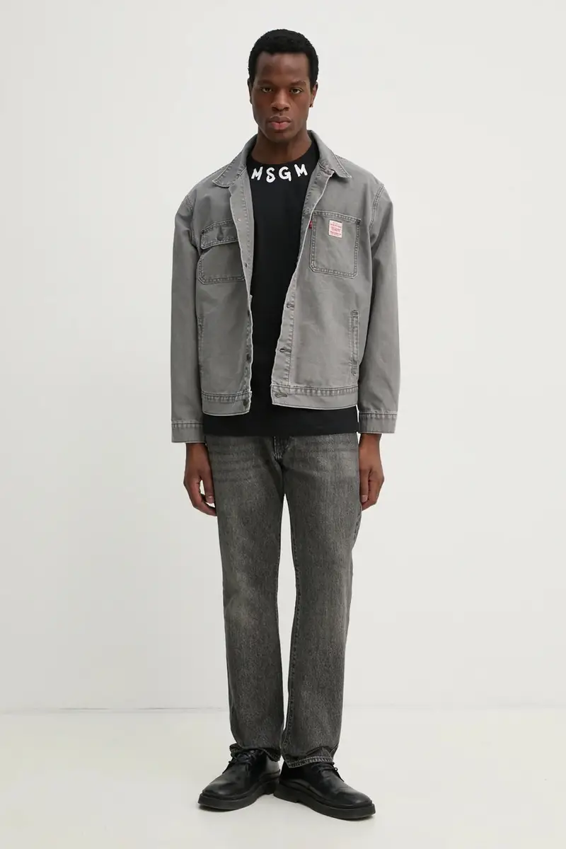 MSGM T-shirt Uomo Nero 3262953 miniatura 2