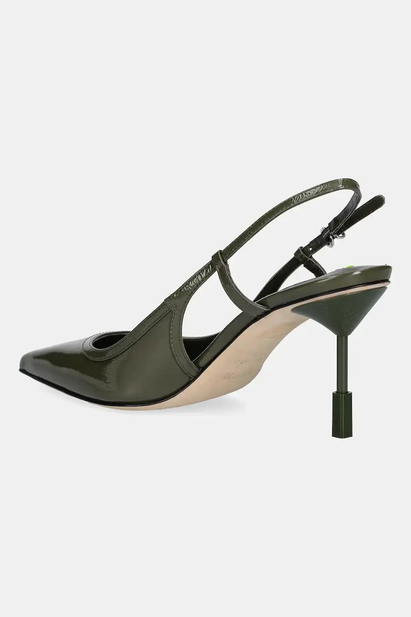 tacchi in pelle colore verde 3941MDS931 818 miniatura 3