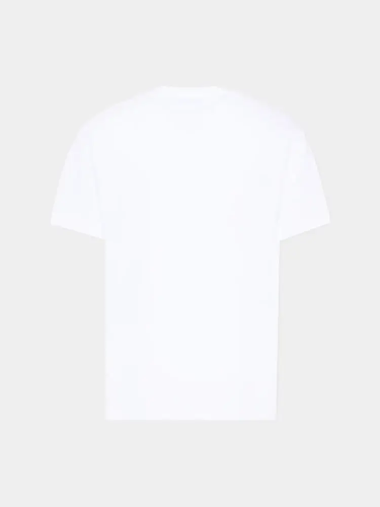 tshirt bianca bambino maxi logo miniatura 2